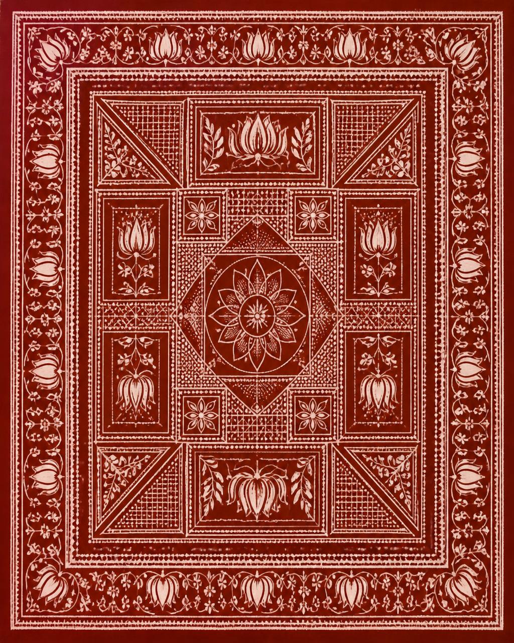Aipan artwork